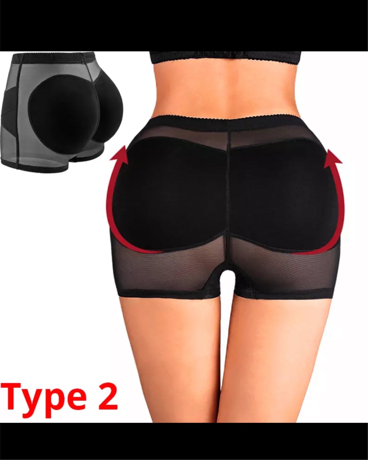Shapewear Padded Hip Butt lifter